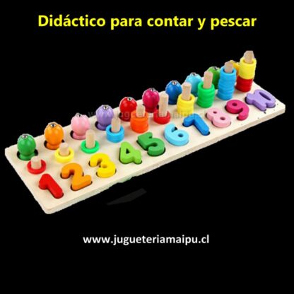 Didáctico para contar y pescar