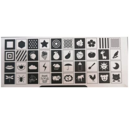 Tarjetas Estimulación Visual Blanco y Negro - Imagen 2