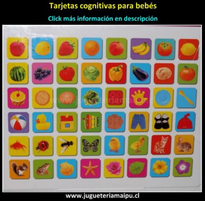 Tarjetas cognitivas para bebés Nvl1 - Imagen 4
