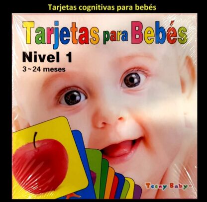 Tarjetas cognitivas para bebés Nvl1