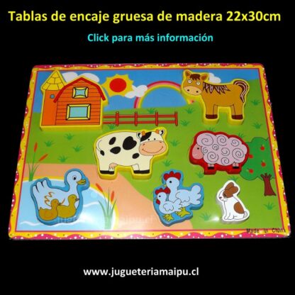 Tablas encajes Granja