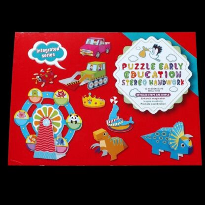Libro puzzle de papel 3d - Variado