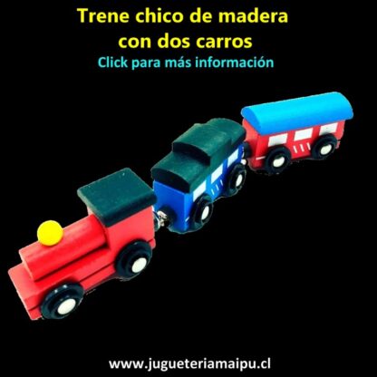 Tren con dos carros