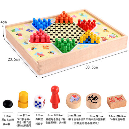 Tablero chino 4 en 1 - Imagen 3