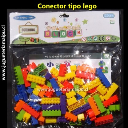 Conector tipo lego