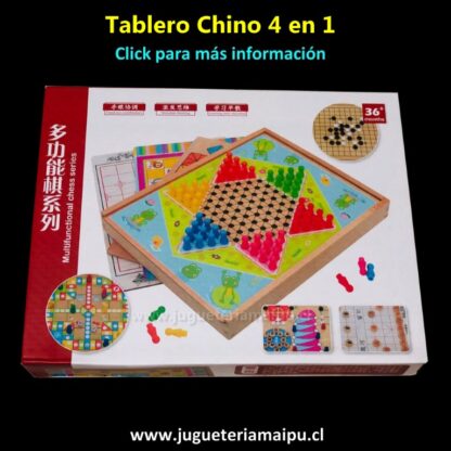 Tablero chino 4 en 1