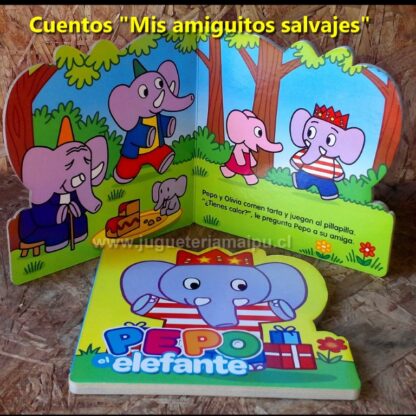 Cuentos "Mis amiguitos salvajes" - Pepo - Imagen 2
