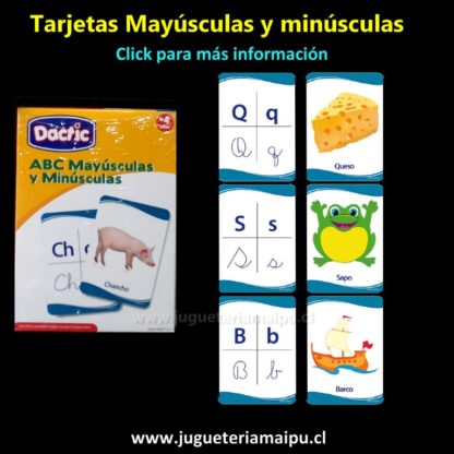 Tarjetas Mayúsculas y Minúsculas - Imagen 2