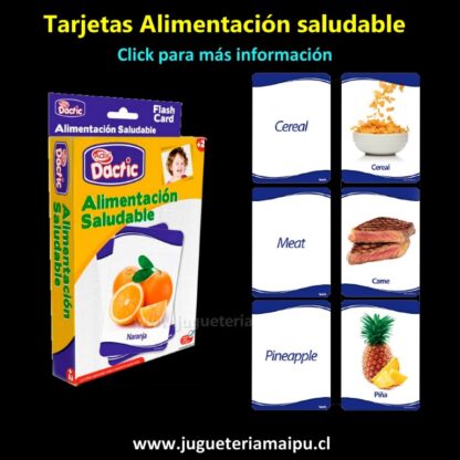 Tarjetas Alimentación Saludable - Imagen 2