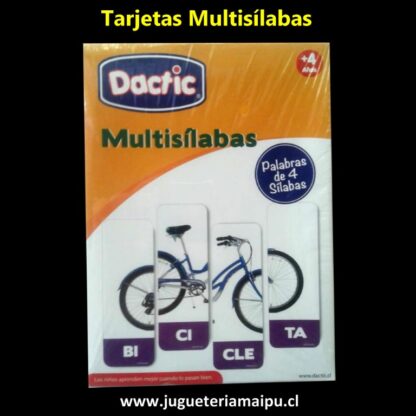 Tarjetas Multisílabas