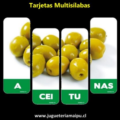 Tarjetas Multisílabas - Imagen 2