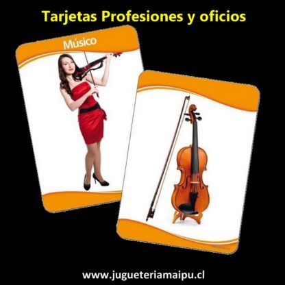 Tarjetas Profesiones y oficios - Imagen 2