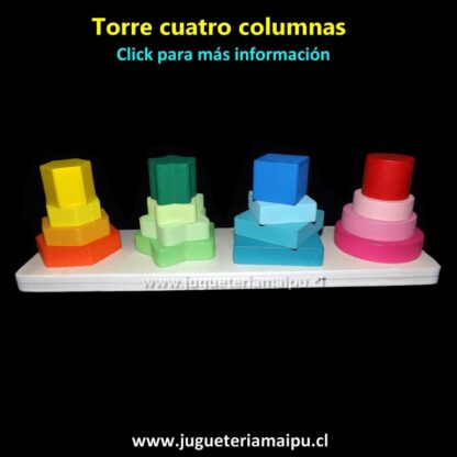 Torre cuatro columnas