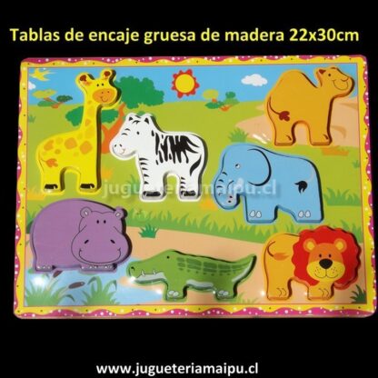 Tablas encajes Selva