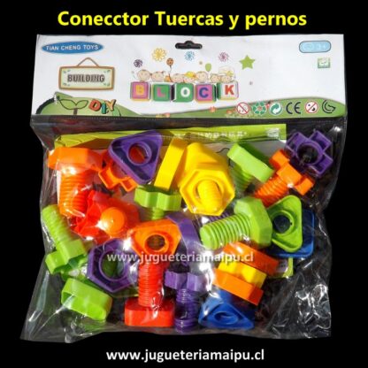 Conector tuercas y pernos