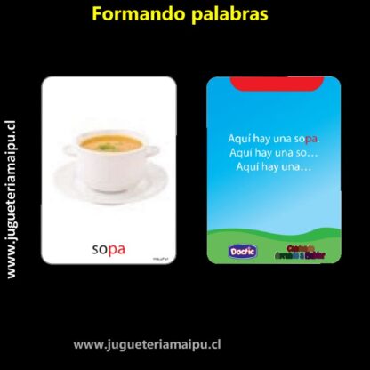 Tarjetas Formando Palabras - Imagen 2