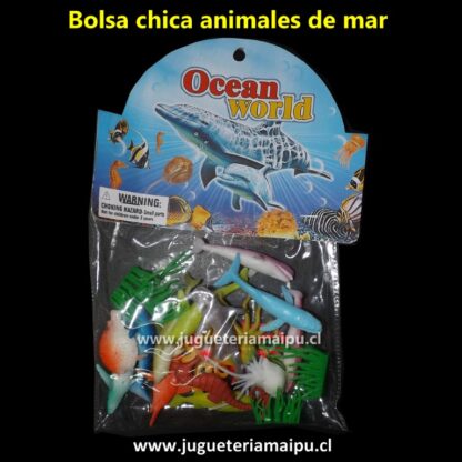 Bolsa chica animales del mar