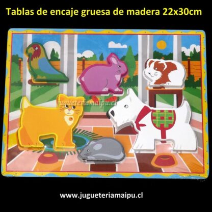 Tablas encajes Animales Domésticos