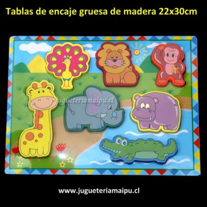 Tablas encajes Selva