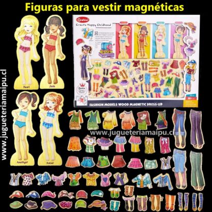 Figuras vestir magnética - Imagen 3