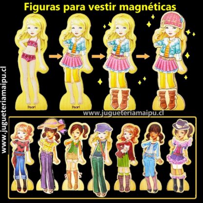 Figuras vestir magnética - Imagen 2