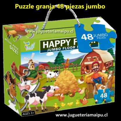 Puzzle Granja 48 piezas jumbo