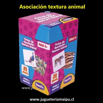 Asociación textura animal