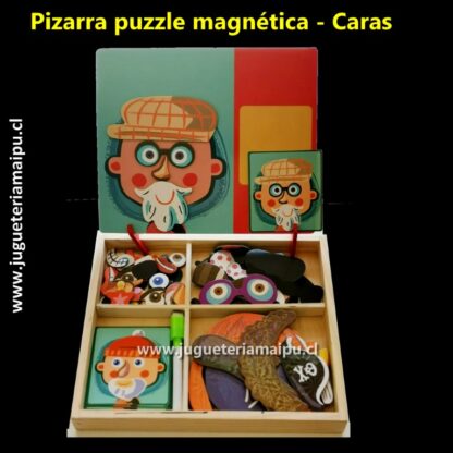 Caja pizarra magnética - Caras - Imagen 2
