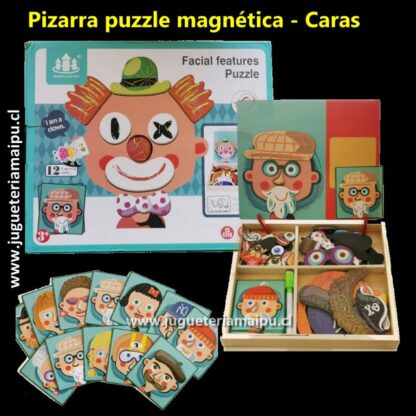 Caja pizarra magnética - Caras - Imagen 3