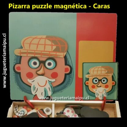 Caja pizarra magnética - Caras - Imagen 4