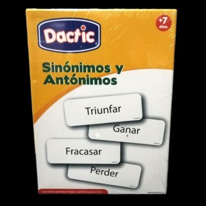 Tarjetas Sinónimos y Antónimos