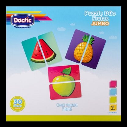 Puzzle Dúo Frutas Jumbo
