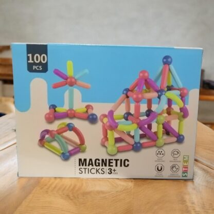 Varillas y Bola magnética 100 pcs