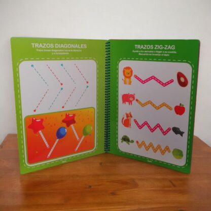 Libro Aprende a Usar el Lapiz Libro borrable