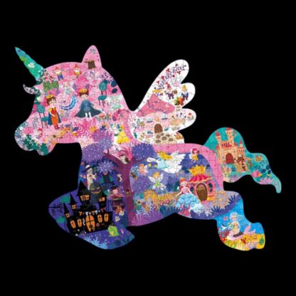 Puzzle Silueta Unicornio 396 piezas