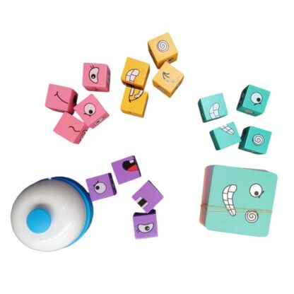 Puzzle Expresiones Emociones con campana - Imagen 2