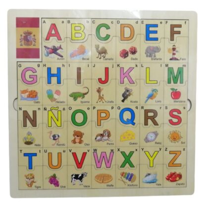 Tabla Asociación letras e imagen